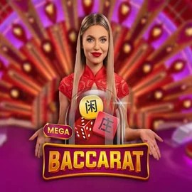 Live Casino logo of Mega Baccarat from Pragmatic Play at Spinju Casino