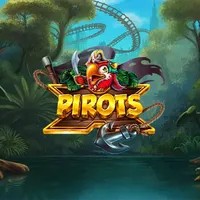 Pirots X game by ELK Studios – logo hosted on Spinju Casino