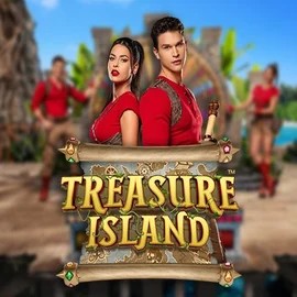 Treasure Island online game logo by Pragmatic Play on sspinju.com