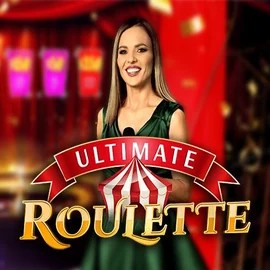 Official Live Casino logo: Ultimate Roulette by Ezugi at Spinju Casino